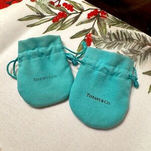 Tiffany & Co small jewelry bags